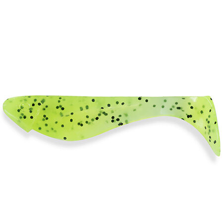 Fishup | Wizzy | 3.81 cm | Chartreuse/Black | 10 stuks