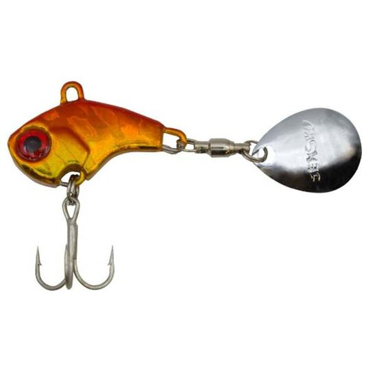 Senshu Tetracup Jig | Spinner | Orange/Gold | 16 gram | Haakmaat 6 