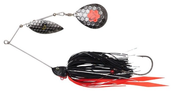 Savage Gear | Da&#039;Bush - Spinnerbait  | 32g  | Red N Black