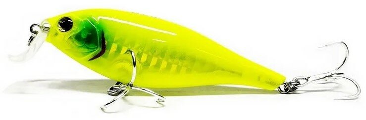 Viper Pro| Rap Minnow | 8 cm -  11 gram | Green Head Yellow Holo