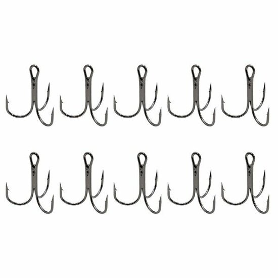 DLT | Treble | Black Nickel | Maat 6 | 10 Stuks | Dreggen