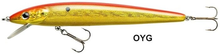 Mitchell | Floating Minnow | 14 cm | OYG | 0.90 tot 1.50 meter | 15 gram