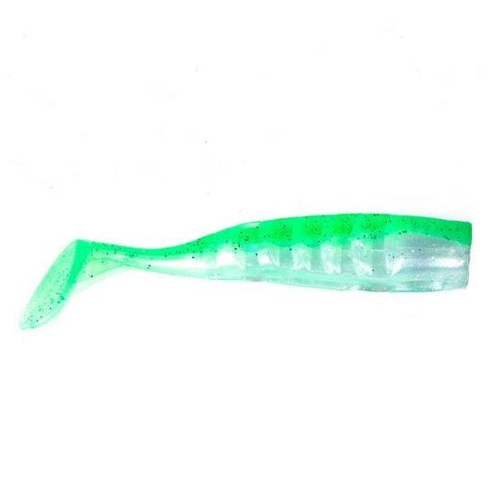 DLT | Soft Invasion | Shad | Green | 11 cm | 3 Stuks